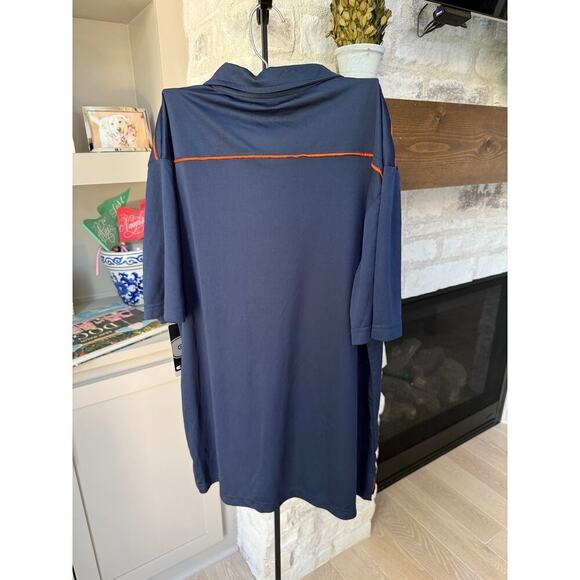 Colosseum Men’s Blue Dry Fit University of Illinois Polo Shirt Size L - Picture 2 of 4